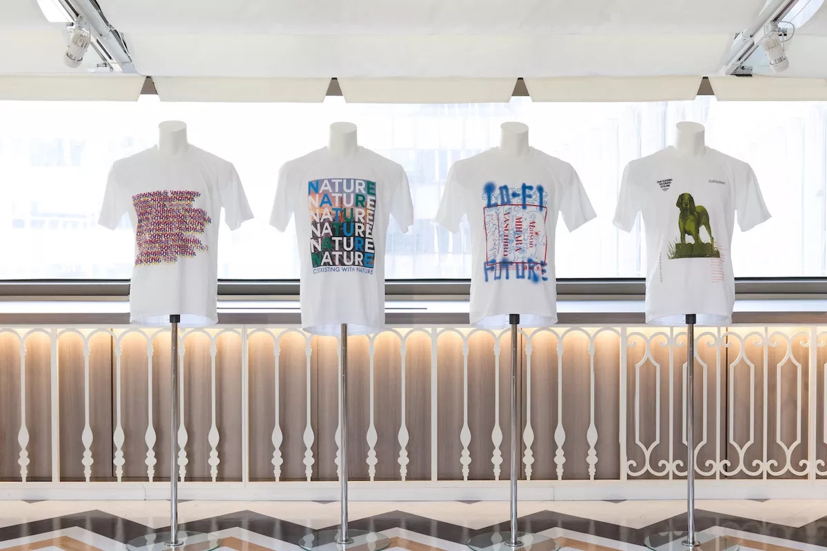 回収した衣料品で作るTシャツに東京ブランドがデザイン　そごう・西武が販売